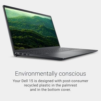 Dell 15 DC15250 Laptop 15.6" 1920 x 1080 LED Display Intel Core 3 100U 8GB DDR4 512GB SSD Windows 11 Home - Carbon Black