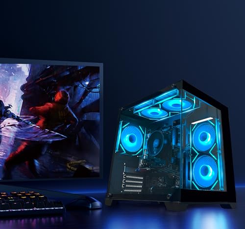 YAWYORE Tower PC MX240 Ryzen 5 5600GT 1920x1080 Integrated 16GB DDR4