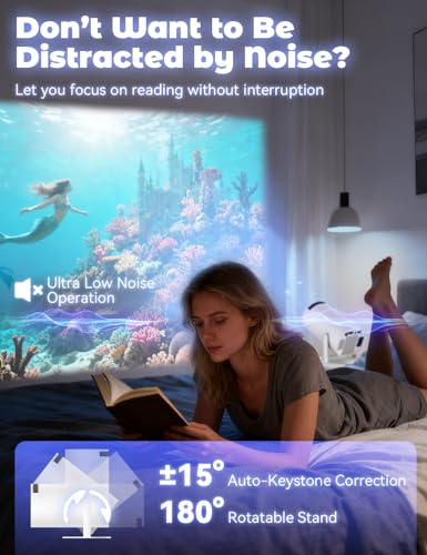 Realm Portal 130" Portable Projector 1280 x 720 LCD
