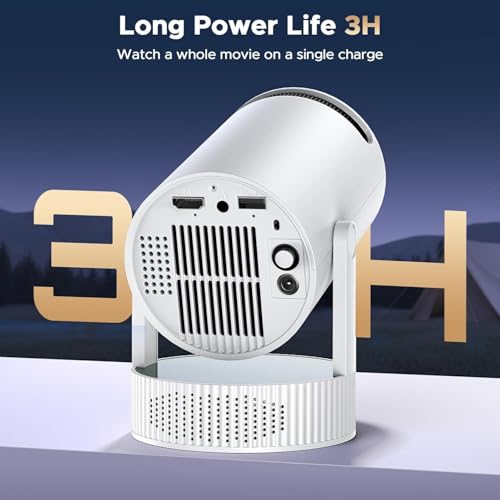 CAMWORLD 150 Inch PR09 1920 x 1080 Projector LED Portable