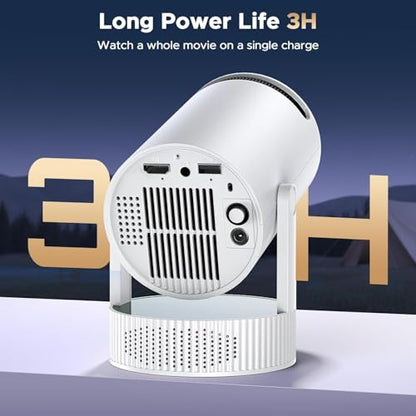 CAMWORLD 150 Inch PR09 1920 x 1080 Projector LED Portable