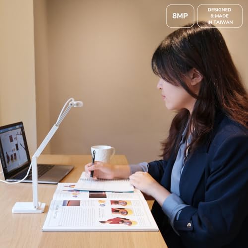 OKIOLABS 6.9" x 7" x 14.2" OKL-S2U 2448p 30 FPS Document Camera