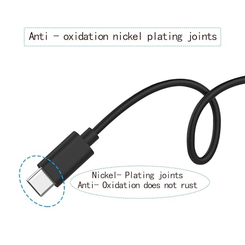 Draw a Dragon 2 Pack USB Type C Charger Male-to-Female 480 Mbps 5 Amps USB Cable