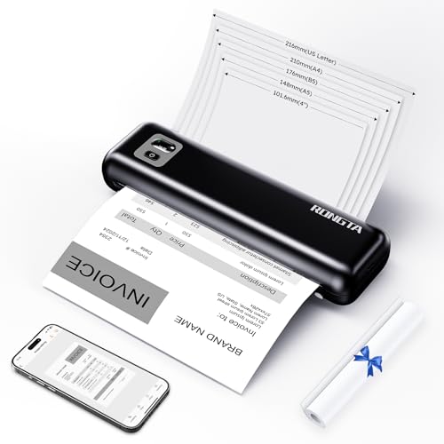 Rongta Portable Thermal Printer F82 Monochrome 203 dpi 2 ppm Print Only