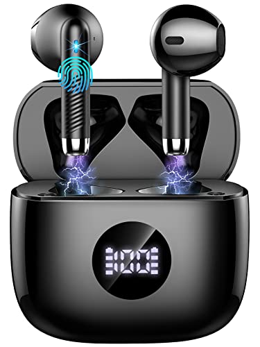 Jxrev J53 Wireless Earbuds Bluetooth 5.4 Standard Sound Isolation