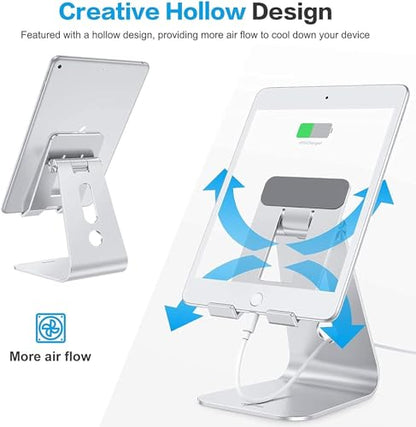OMOTON 12.9 inch T2 Adjustable Tablet Stand Tabletop Aluminum