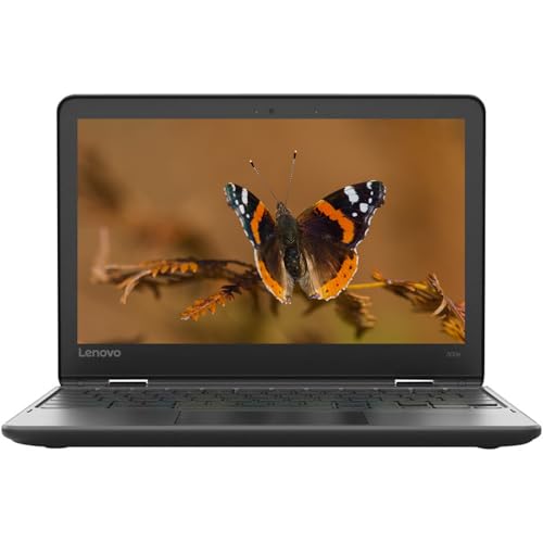 Lenovo 300e Chromebook Gen2 11.6 Inches 1366x768 LCD Convertible Touchscreen Laptop