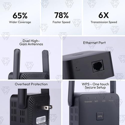 HIMALU 2026 R11 WiFi Extender 2.4GHz 300 Mbps Single-Band Device