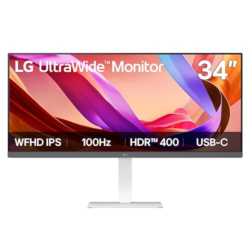 LG 34-inch 34U530A-W FHD 2560x1080 100Hz IPS Monitor