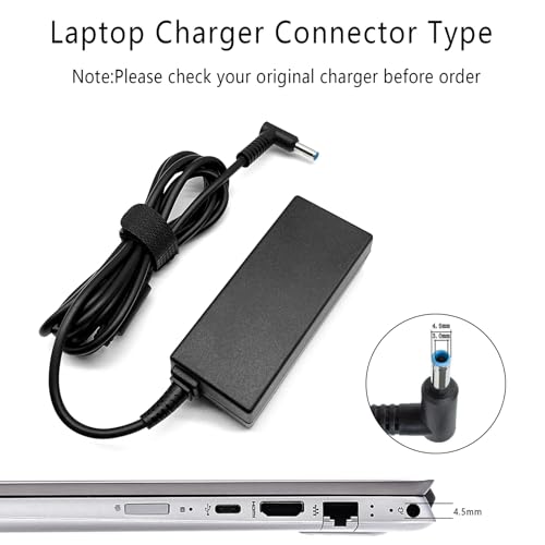ROAYEWEY 2-Pin Power Adapter DZ65195231 45W 19V 2.31A
