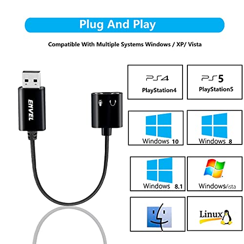 ENVEL 1.0 Count EN0332 USB Stereo Sound Card