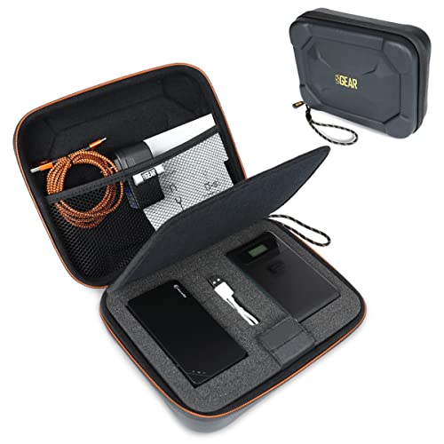 USA Gear 10.5" x 8.5" x 2.5" Travel Hotspot Case GRHLHX7100BKEW