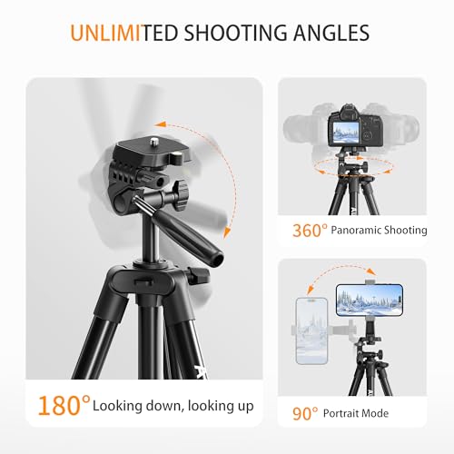 Auleda 71 Inches VT-831HB Tripod Stand with Remote