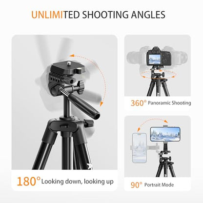 Auleda 71 Inches VT-831HB Tripod Stand with Remote