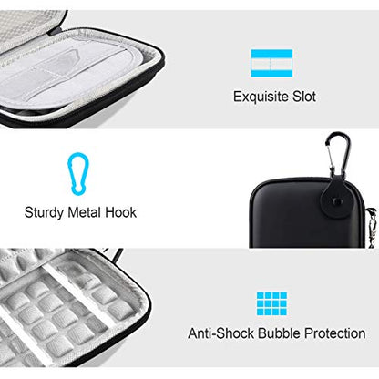 Lacdo Hard Drive Carrying Case for 1TB-6TB External Hard Drives, Model FBA_B1A27C1