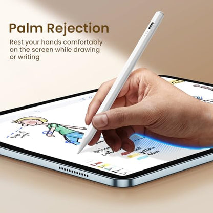 Hastraith 6.53in WKZP010EA iPad Stylus Pen with Tilt Sensitivity and Palm Rejection