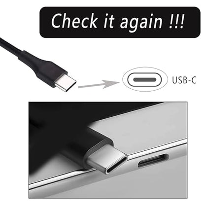Yodzgaco 65W DZ65200325 USB Type C Laptop Power Adapter