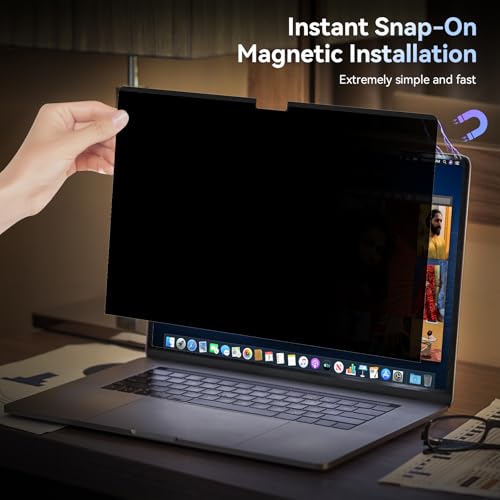 Protescreen 14 Inch MacBook Pro Privacy Screen Filter Anti-Glare Scratch Resistant Matte