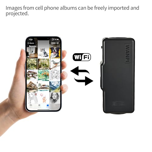 WANPI Mini Portable Projector Pro 01 640x480 LCD