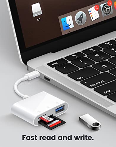 Oyuiasle 1.55" x 0.93" USB-C SD Card Reader