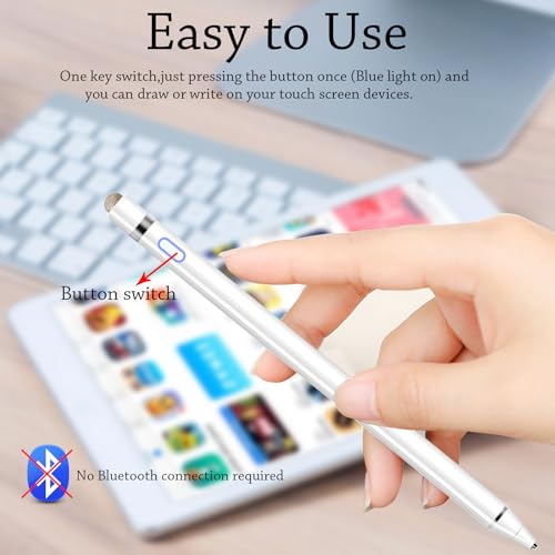 CMARS Active Stylus Pen C01 Compatible with iPad, Android, and Smartphones