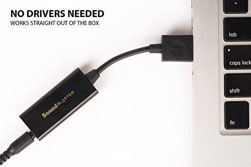 Creative 2.1 Ounce 70SB173000000 External USB Audio Adapter Stereo Sound Card