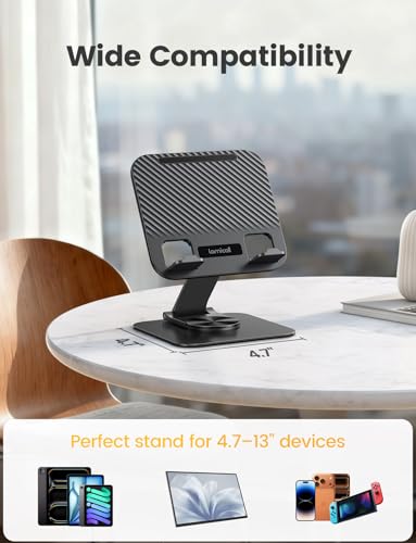 Lamicall Adjustable STDT02 360° Rotation Desk Stand for 4.7-13" Devices