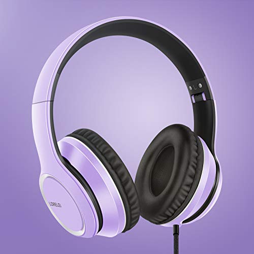 LORELEI X8 Over-Ear Wired Headphones 40mm Dynamic Driver, 20 Hz to 20 kHz Frequency Range, Dark Purple