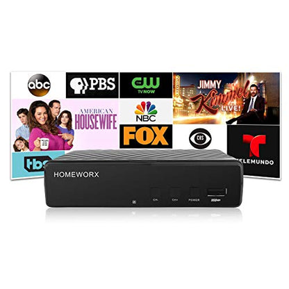 Mediasonic 5"L x 4"W HW130RN 1080P TV Tuner Coaxial HDMI USB Converter