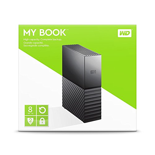 Western Digital 8TB WDBBGB0080HBK-NESN External USB 3.0 Hard Drive