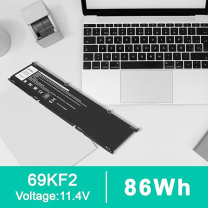 Fancy Buying 86Wh 69KF2 Lithium Polymer Rechargeable Battery 11.4V Laptop Batteries