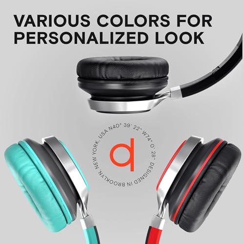 ARTIX CL750 On-Ear Headphones with Built-In Microphone—32 Ohms Impedance, Dynamic Driver, 40 mm Driver Size, 20 Hz - 20 kHz Frequency Response, Wired Connectivity