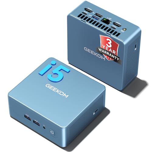 GEEKOM Mini PC IT12 Intel i5-12450H 7680x4320 32MHz DDR4 Mini Computer
