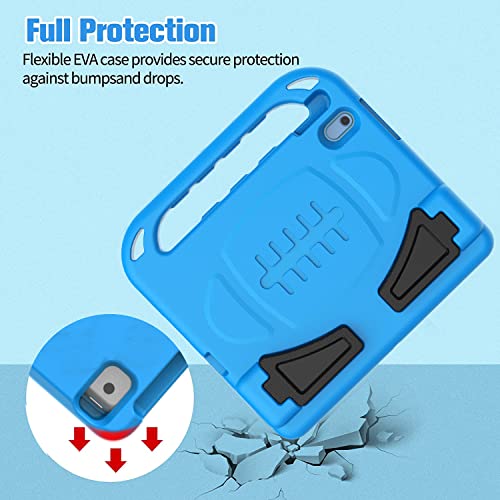 BMOUO 10.9 Inch iPad 11th/10th Generation Case for Kids - Model A3355/A3356 & A2696/A2757/A2777, Shockproof, Built-in Screen Protector, EVA Material