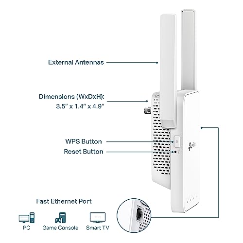 TP-Link 6.1 Ounces RE315 1200 Mbps Dual-Band WiFi Extender