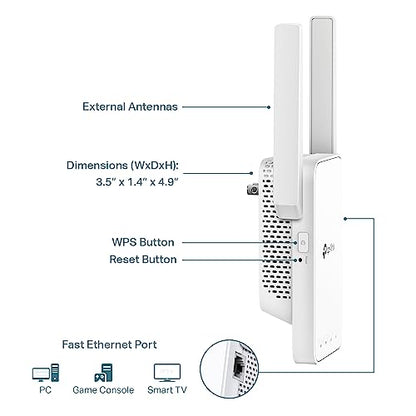 TP-Link 6.1 Ounces RE315 1200 Mbps Dual-Band WiFi Extender