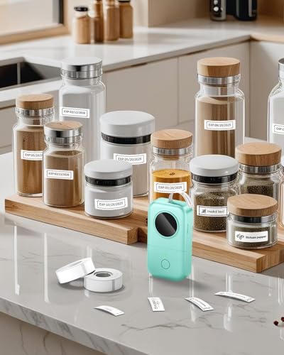 Phomemo D30 Mini Bluetooth Label Printer 203 DPI Portable Label Maker