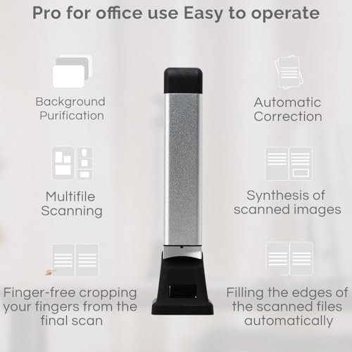 Kitnery A4 Document Camera D500 800 dpi USB Document Scanner