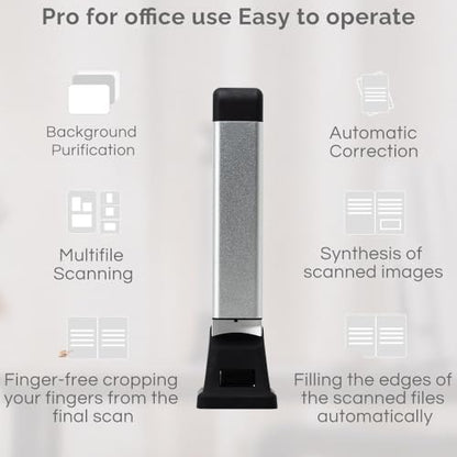 Kitnery A4 Document Camera D500 800 dpi USB Document Scanner