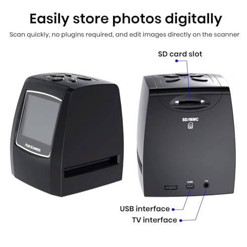 DigitConvert 35mm Film Scanner USB 3600dpi