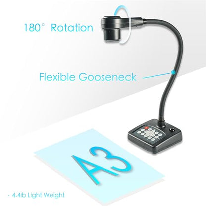INEBIZ Document Camera IB280 2MP 1080p HDMI/USB A3 Optical Zoom