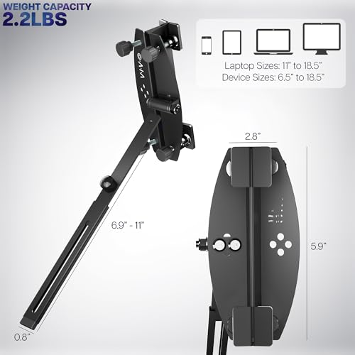 VIVO 5.9" x 2.8" x 1.8" Portable Monitor Holder STAND-PM01A