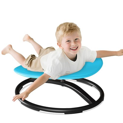 Pterying 21.3" D x 19.9" W x 10.9" H LY-8303 Indoor Swivel Chair for Toddlers