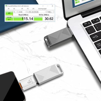 EASTBULL 32GB USB 3.0 Flash Drive Model Fat32