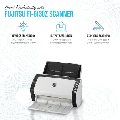 Koncept Document Scanner FI-6130Z 600 dpi CIS USB