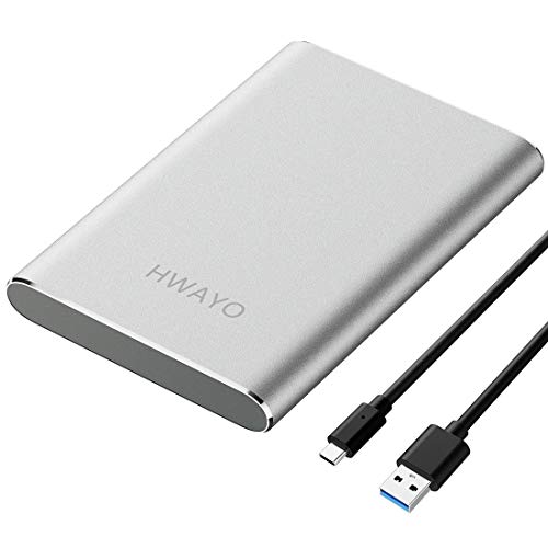 HWAYO 1TB Portable External Hard Drive HWHD3.1-4COL730 USB 3.0/3.1 Connectivity