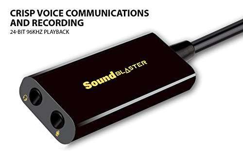Creative 2.1 Ounce 70SB173000000 External USB Audio Adapter Stereo Sound Card