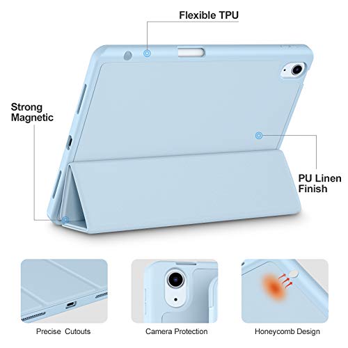 Akkerds iPad Air 11 inch Case (M4/M3/M2) 2024/2025/2026 for iPad Air 5th/4th Generation 10.9 inch 2022/2020