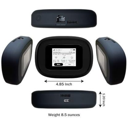 EVDO-LINK M1000 Mobile Hotspot 5G/Wi-Fi Dual-Band 2400 Mbps Router