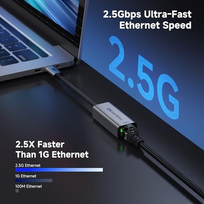 Cable Matters USB C 2.5Gb Ethernet Adapter Model 201485